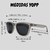 Óculos de Sol YOPP - Polarizado UV400 Frio do Cão - 3tworun