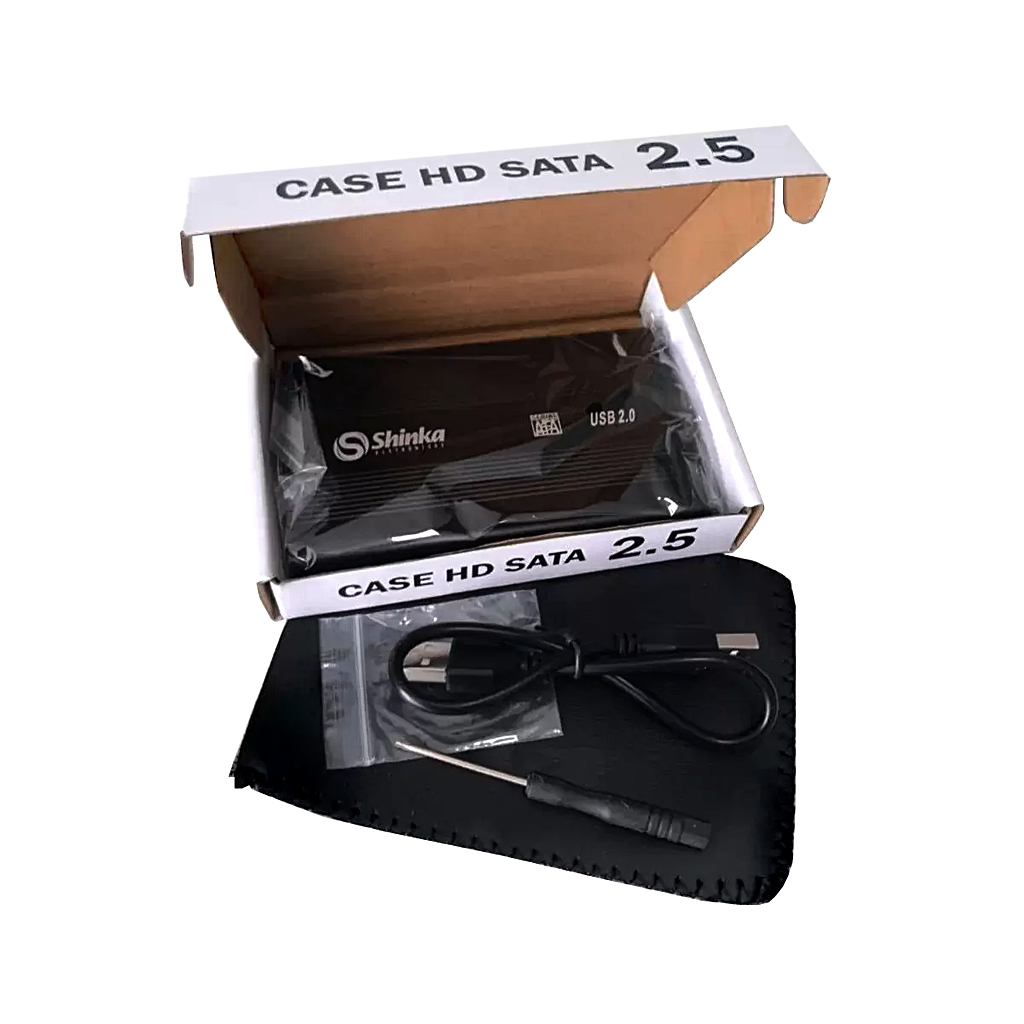 Case HD Sata 2.5 SH-CS-2.5-2.0 USB 2.0, SHINKA