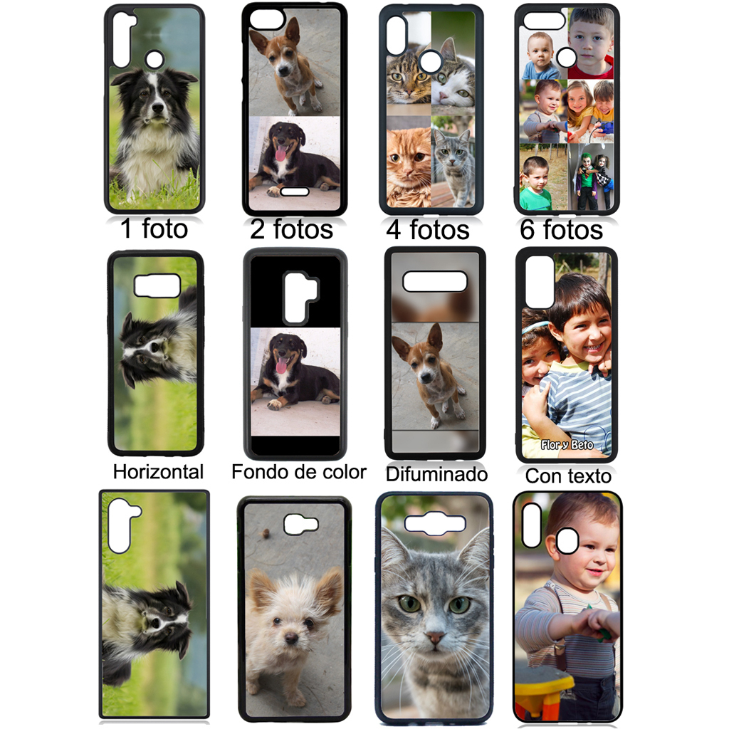 Funda personalizada para iPhone 11, funda personalizada con collage de  fotos con múltiples imágenes, funda personalizada para teléfono para