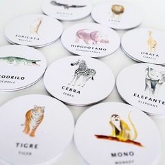 Memo Animales de la Selva Juego de Memoria - tienda online