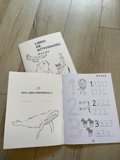 Libro de Actividades Animales - MACAE — Sembramos juego — juguetes didácticos 