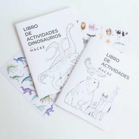 Pack 2 libros de actividades