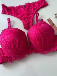 Conjunto Lingerie Helena - Pink