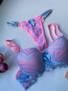 Conjunto Lingerie Isabela - Frozen com Babaloo