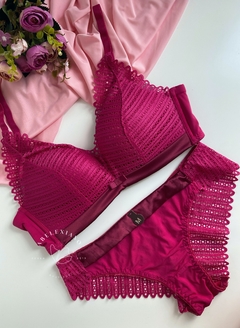 Conjunto Lingerie Clarice - Pink