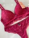 Conjunto Lingerie Lara - Vermelho