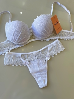 Conjunto Lingerie Juliana - Branco