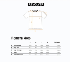 Remera KYOTO “blanca” x Revolver en internet