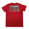 Camiseta Cyclone Vermelho Rubro Original 010235250