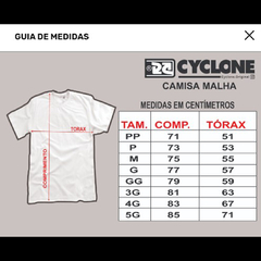 Camiseta Cyclone Preta Original 010235290 na internet