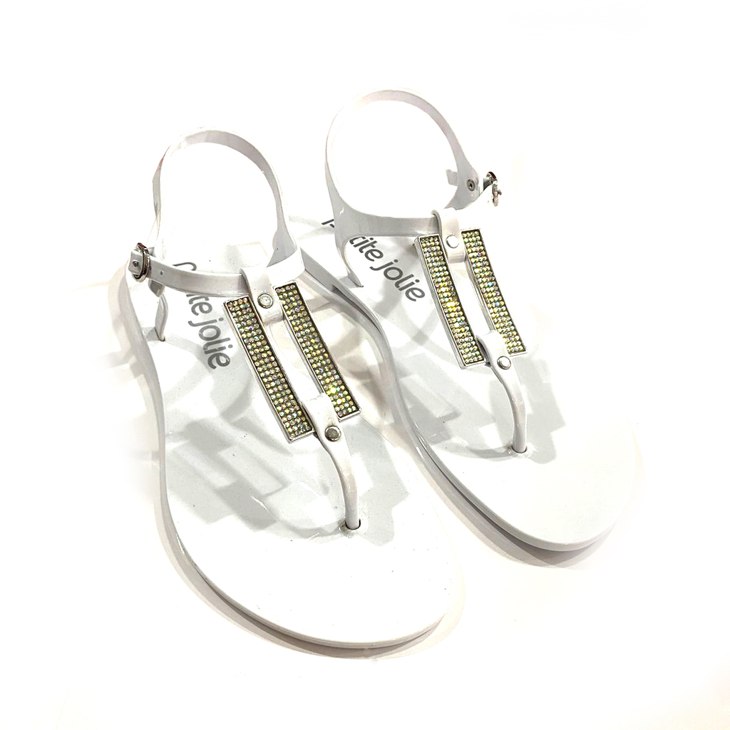 Sandalia petite on sale jolie branca