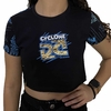 Cropped Cyclone Preto e Azul ORIGINAL 100603960