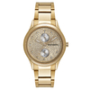 Relógio Mondaine Feminino Cristais Dourado 32612LPMVDE1