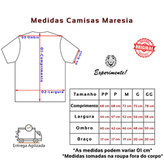 Camiseta Maresia Cinza Original 10123171 na internet