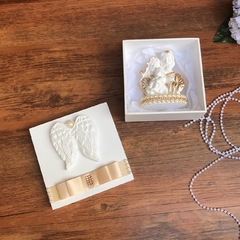 Caixa Anúncio de Gravidez com Sagrada Família - comprar online