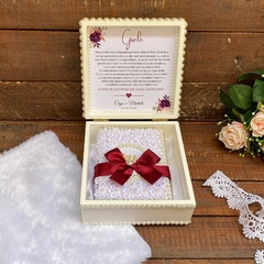 caixa padrinhos de casamento personalizado - comprar online