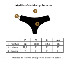 Biquíni Calcinha Up Recortes sustentável com empina bumbum - Violeta/Off/Mostarda