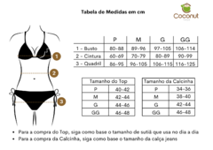 Calcinha Hot Pant dupla face Pinheiro com off white - comprar online