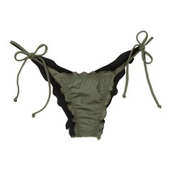 Calcinha Classic Lacinho Verde Militar