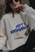BUZO ART & ROMANCE OFF WHITE Y AZUL