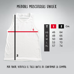 MUSCULOSA UNISEX 3 TIRAS - comprar online