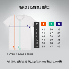 REMERA INFANTIL LUGAR EN EL MUNDO en internet