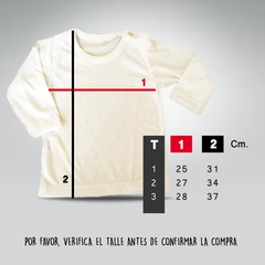 REMERA BEBÉ TRES TIRAS - comprar online