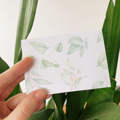 Cartão Botanic + envelope (UNIDADE)