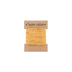 Twine cotton mostarda