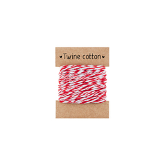 Twine cotton vermelho bicolor - comprar online