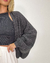 Cardigan Tricot Mousse Cinza Chumbo - comprar online