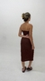 Vestido Amélie Marrom - loja online