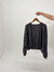 Cardigan Tricot Mousse Cinza Chumbo - loja online