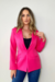 Blazer Alongado Nubia Pink