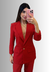 Blazer Alongado Thais Vermelho - comprar online