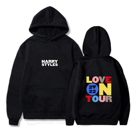 Buzo Negro Harry Styles Tour 2022 Remeras Fandom
