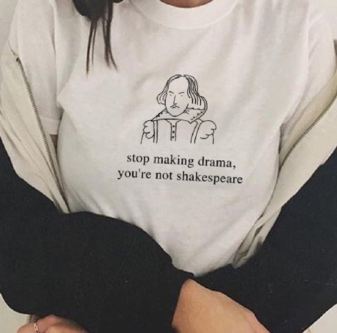 Remera Shakespeare