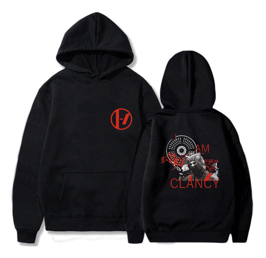 Buzo Negro Twenty One Pilots Clancy Remeras Fandom