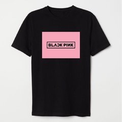 Remera BlackPink Pink Logo