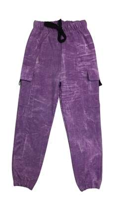 BABUCHA CARGO JEAN LILA - comprar online