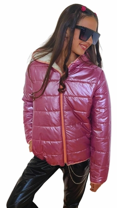 CAMPERA ABRIGO FUCSIA TORNASOL