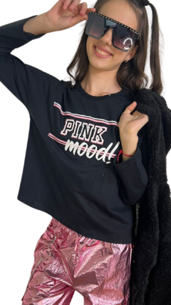 Remera Negro PINK - comprar online