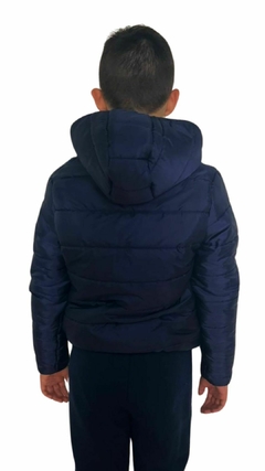 Campera Abrigo Azul Escolar Nene - URBANITO