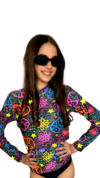 Remera UV N Flower Power M/L