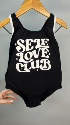 Enteriza Self Love Club Negro