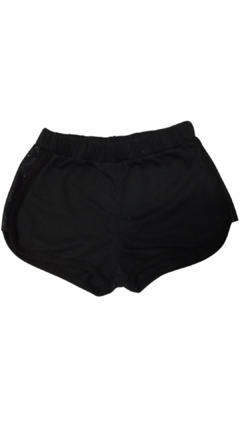 Short Negro Con Foil Negro