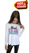Remera Best Club Blanco en internet
