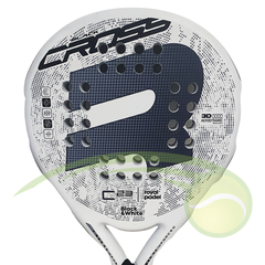 Paleta Royal Padel - Cross Foam C23 Blanca y Negra