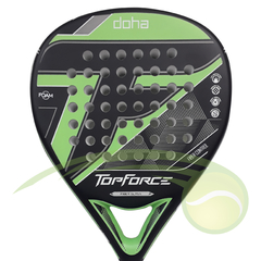 Paleta Top Force - Doha FiberGlass Foam (Verde)