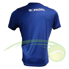 Remera Wilson Padel azul - comprar online